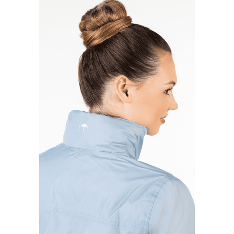 HKM London Style Rain Jacket #colour_smokey-blue